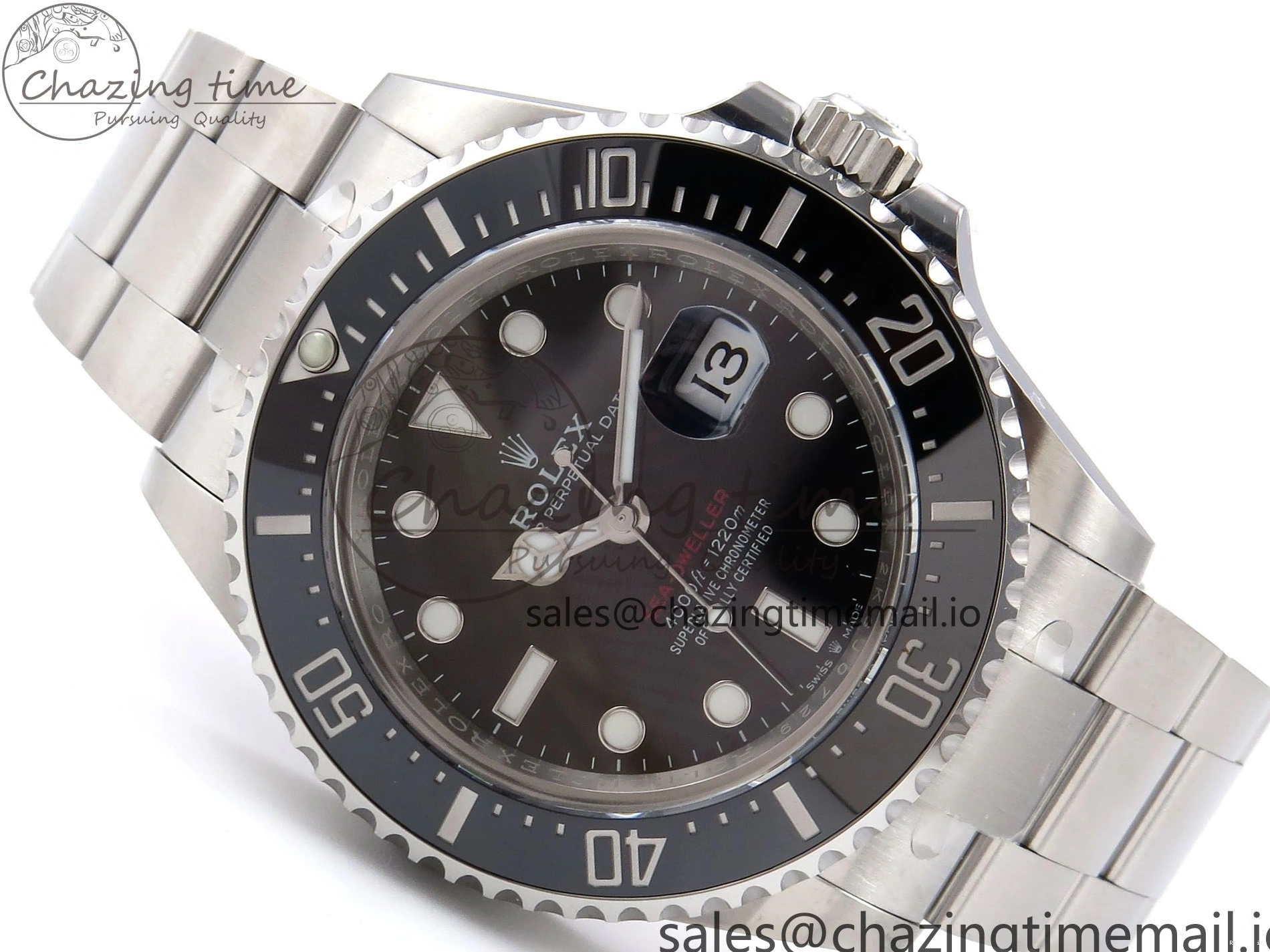 1226 Sea-Dweller 126600 Clean 1:1 Best Edition 904L SS Case and Bracelet VR Functional 1067